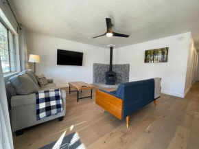 Modern Chic 4-Bedroom Home with Wood Stove Fireplace